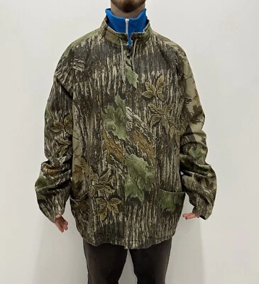 Deerhunter Realtree Hunting Mens Camouflage Full Zip Light Jacket size XXL - Image 1 of 4