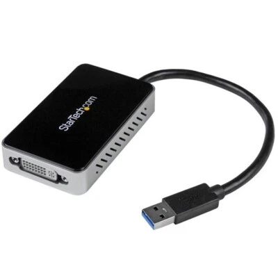 StarTech USB 3.0 To DVI Hub Video Card Adapter Part# USB32DVIEH - Image 1 of 4
