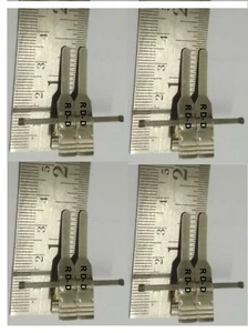 plastic surgery & neurosurgery Micro Vascular Clamps / size  R D/35 MM Length - Picture 1 of 1