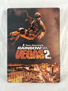 Tom Clancy’s Rainbow Six Vegas 2 Steelbook With Game And Bonus DVD Xbox 360 - Picture 1 of 8