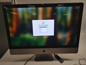 2017 iMac Pro MHLV3LLA A1862 10-core 3.0 27in 5K 32GB RAM 1TB SSD GF - Picture 1 of 12