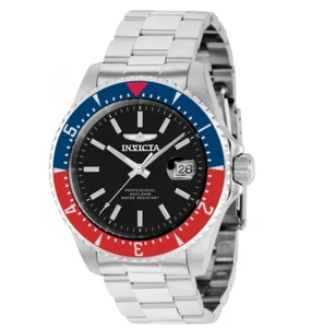 Invicta Pro Diver Automatic Men's 44mm Pepsi Bezel Black Dial Watch 36783 - Picture 1 of 14