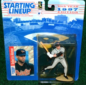Baltimore Orioles Roberto Alomar 1997 MLB Kenner Starting Lineup Baseball Figure - Picture 1 of 5