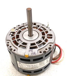 EMERSON KA55HXNLH-6996 Blower Motor M16 1/3 HP 1075 RPM/2SPD 120V used #ME108 - Picture 1 of 4