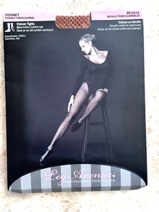 Leg Avenue Pro Dancer Tights Fishnet Women Size A/B PD801 Copper Brown - Picture 1 of 6