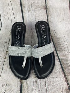 italiana by italian shoemakers womens shannie flat sandals