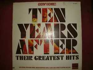 TEN YEARS AFTER "GOIN' HOME!" RARE! DERAM RECORDS LABELING ERROR! DES 18072 EX - Picture 1 of 6