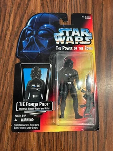 1995 KENNER STAR WARS THE POWER OF THE FORCE TIE FIGHTER PILOT - Imagen 1 de 1