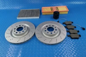 Alfa Romeo Giulia filters & rear brake pads drilled rotors TopEuro #11332 - Foto 1 di 5