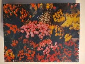 Springbok Un Marche aux Fleurs a Paris 500pc Floral Tulips Jigsaw Puzzle Sealed - Picture 1 of 8