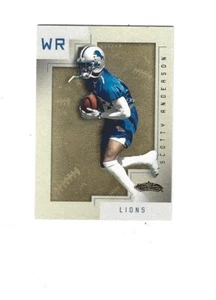 2001 Fleer Showcase #153 Scotty Anderson RC /2000 DETROIT LIONS - Picture 1 of 2