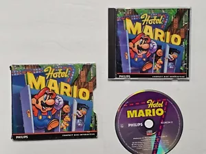 HOTEL MARIO Philips Magnavox CDi CD-I Complete in Case cic Mario Bros RARE - Picture 1 of 9