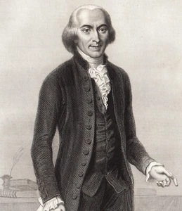 Porträt Jean-Marie Roland de La Platière Thizy Radepont Französische Revolution - Bild 1 von 6