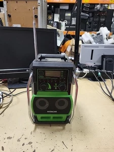 Hitachi Cordless Radio UR 18DSL Am Fm - 100% Untested - Picture 1 of 13