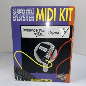 Creative Labs Sound Blaster Midi Kit mit Voyetra Sequencer Plus Pro NEU - Bild 1 von 2