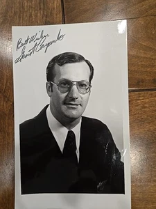 Dr. Gene A. Carpenter Millersville University Autographed Photo 1975 - Picture 1 of 3