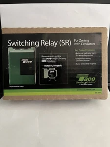 Taco SR501-4 Single Zone Relay Taco Switching Relay (SR) - BRAND NEW - UNIOPENED - Picture 1 of 2
