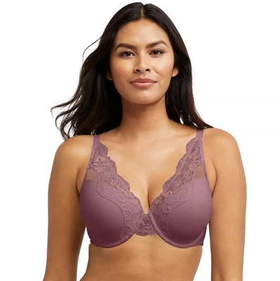 Bali® One Smooth U® Comfort Stretch Lace Unde... Color: Grosella Púrpura Talla: 38 Foto 1 de 4