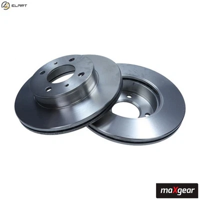 2x BRAKE DISC 19-0934 FOR HYUNDAI D3EA/D3DA 1.5L 3cyl ACCENT IIG4EK/G4EB 1.5L - Image 1 of 4