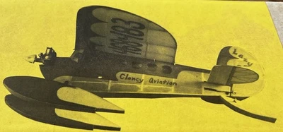 Lazy Bee Float Kit Vintage NOS RC Airplane Float Kit For The Amazing Lazy Bee - Image 1 of 4