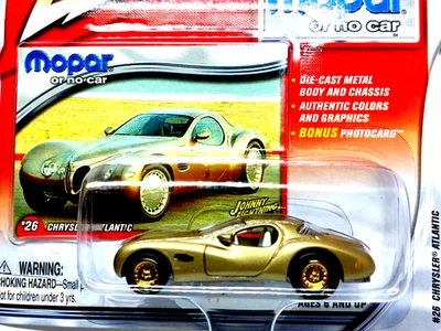 Johnny White Lightning Chrysler Turbine Atlantic White int./Gold Rims (Chase) E2 - Image 1 of 4