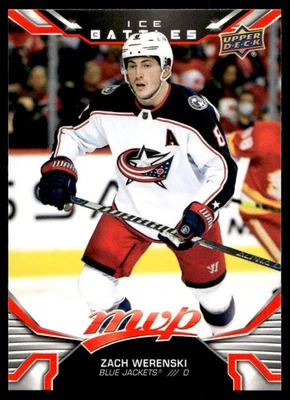2022-23 Upper Deck MVP Zach Werenski Columbus Blue Jackets #146 - Image 1 of 2