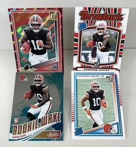 Donruss Quinshon Judkins 2025 - The Rookies, Throwback, Rookie Wave y Base - Imagen 1 de 2