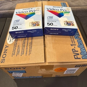 Rare Sony Mavica FVP-1 Digital Color Printer Direct Print Bonus +2 PRINT PACKS - Picture 1 of 13