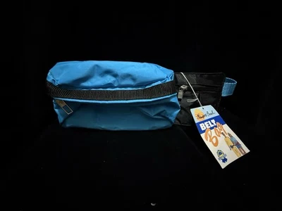 Винтажный Fanny Pack синий и черный 90-х - Изображение 1 из 4
