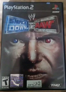 Sony PlayStation 2 PS2 No Manual TESTED WWE SmackDown vs. Raw 2004 - Picture 1 of 4