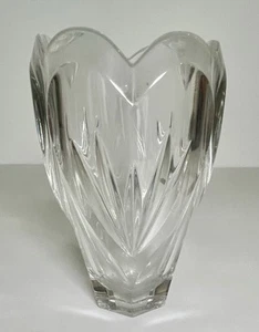 Jarrón transparente Marquis by Waterford Crystal Sweet Memories 6,5" pesado elegante - Imagen 1 de 8