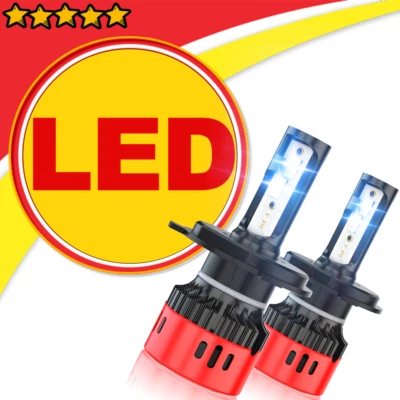 Para Mazda MPV 1996-2006 2X 9003 H4 LED Faros Luz Alta/Baja 6000K Blanco Foto 1 de 4