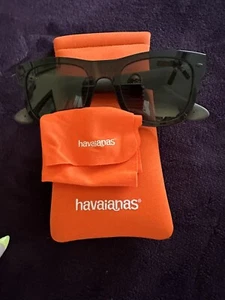 Nice Havaianas Brown Sunglasses Paraty/L - Picture 1 of 6