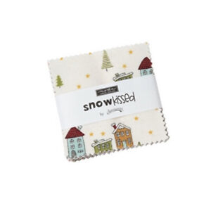 Moda Snowkissed  Christmas Mini Charm Pack By Sweetwater 100% Cotton