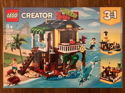 LEGO Creator 3 in 1 31118 Surfer Beach House NISB - Image 1 of 2