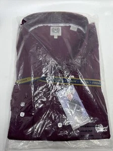 MTW104239X  Cinch Men's LS Button Down 3XL- Solid Burgundy NEW Square Buttons - Picture 1 of 7