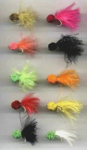 Trout Flies: Muddler Wake Flies x 10 talla 10 (código 061) - Imagen 1 de 3