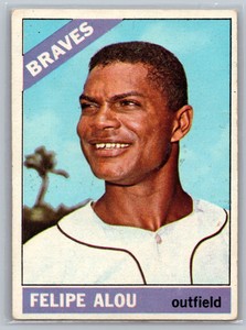 1966 Topps Baseball Felipe Alou #96    Nice Vintage *FAST SHIP*