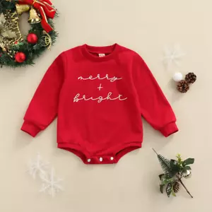 Newborn Baby Girls Clothes Romper Long Sleeve Bodysuit Hoodie Outfit Set - Picture 1 of 9