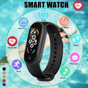 M7 Smart Watch Wodoodporny sportowy inteligentny zegarek Fitness Tracker Bransoletka dla Androida - Zdjęcie 1 z 13