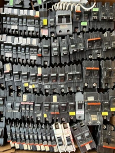 FEDERAL PACIFIC FPE STAB-LOK CIRCUIT BREAKER 1 2 3 pole 1yr warranty pick model - Picture 1 of 71