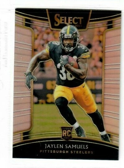 JAYLEN SAMUELS 2018 Panini Select Concourse Level SILVER PRIZM RC #9 STEELERS - Image 1 of 1