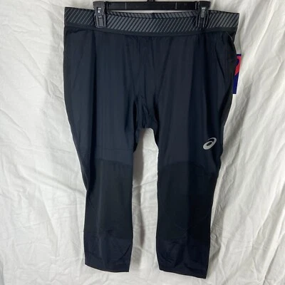 Medias legging ASCIS para hombre negras capa base 3/4 talla 2XL Foto 1 de 4