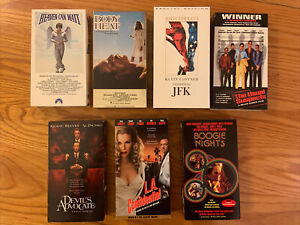 Drama VHS Lot JFK Usual Suspects LA Confidential Boogie Nights MORE
