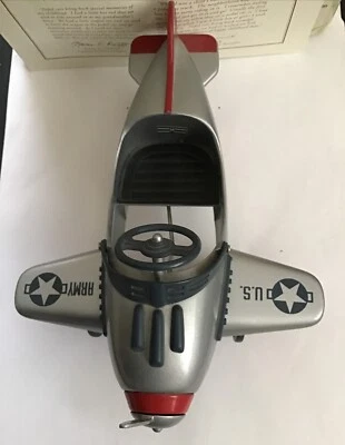 Hallmark Kiddie Car Murray Pursuit Airplane QHG9003. L.E. aposentado de 7 pol. 1st Five - Imagem 1 de 4