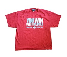 Ohio State Buckeyes 2005 football You Win With People Official team T Shirt XL