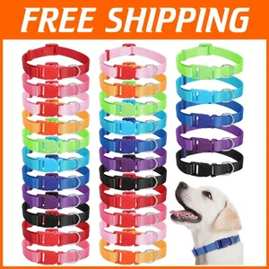 Juego de collar de perro de 27 piezas con hebillas ajustables - Perfecto para viajes y paseos de mascotas - Imagen 1 de 8