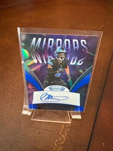 2025 CERTIFIED IFEATU MELIFONWU MIRROR BLUE AUTO AUTOGRAPH CARD #D 40/49 LIONS - Picture 1 of 2