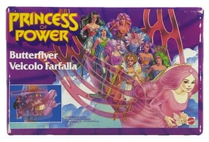 SCHMETTERLING NYMPHEA SHE-RA PRINCESS OF POWER MASTERS OF THE UNIVERSE FRANKREICH 1986 - Bild 1 von 7