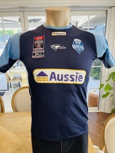 NSW BLUES State Of Origin 2010 CLASSIC TRAINING SHIRT NRL size Medium - Picture 1 of 7